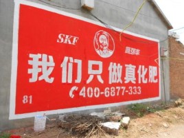  延津县刷墙广告”蕴含了时代命题
