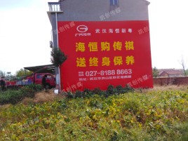  延津县农村墙体广告给农村人民带来方便