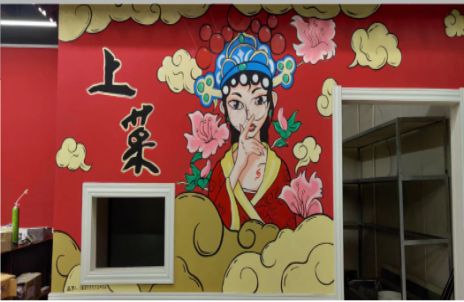  延津县墙体彩绘的发展和应用